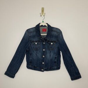 Elle Classic Denim Jean Jacket Size L